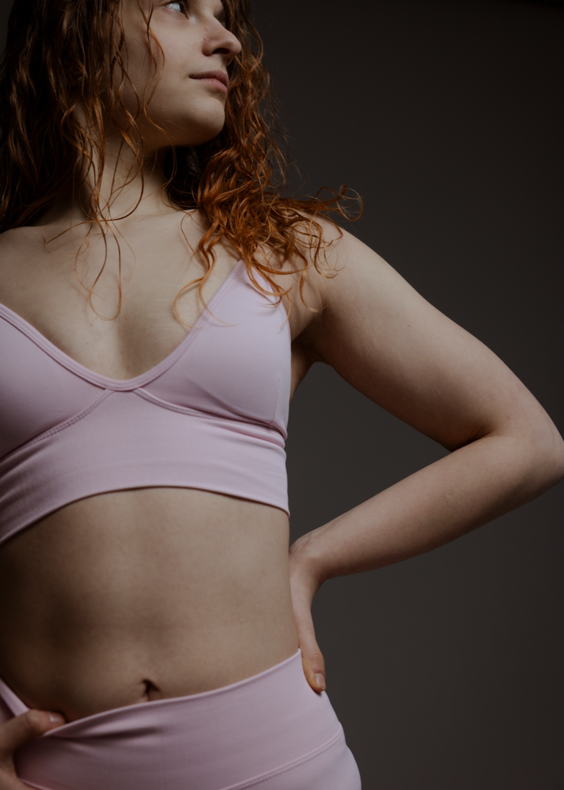 Balance Bra & Shorts | Berry Milk