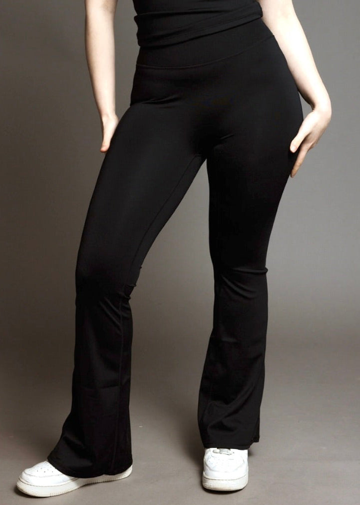 Balance Flare Pants | Iron Black