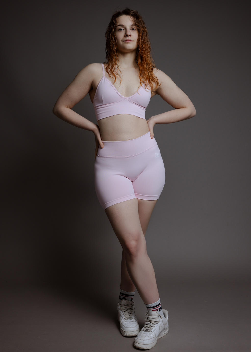 Balance Bra & Shorts | Berry Milk