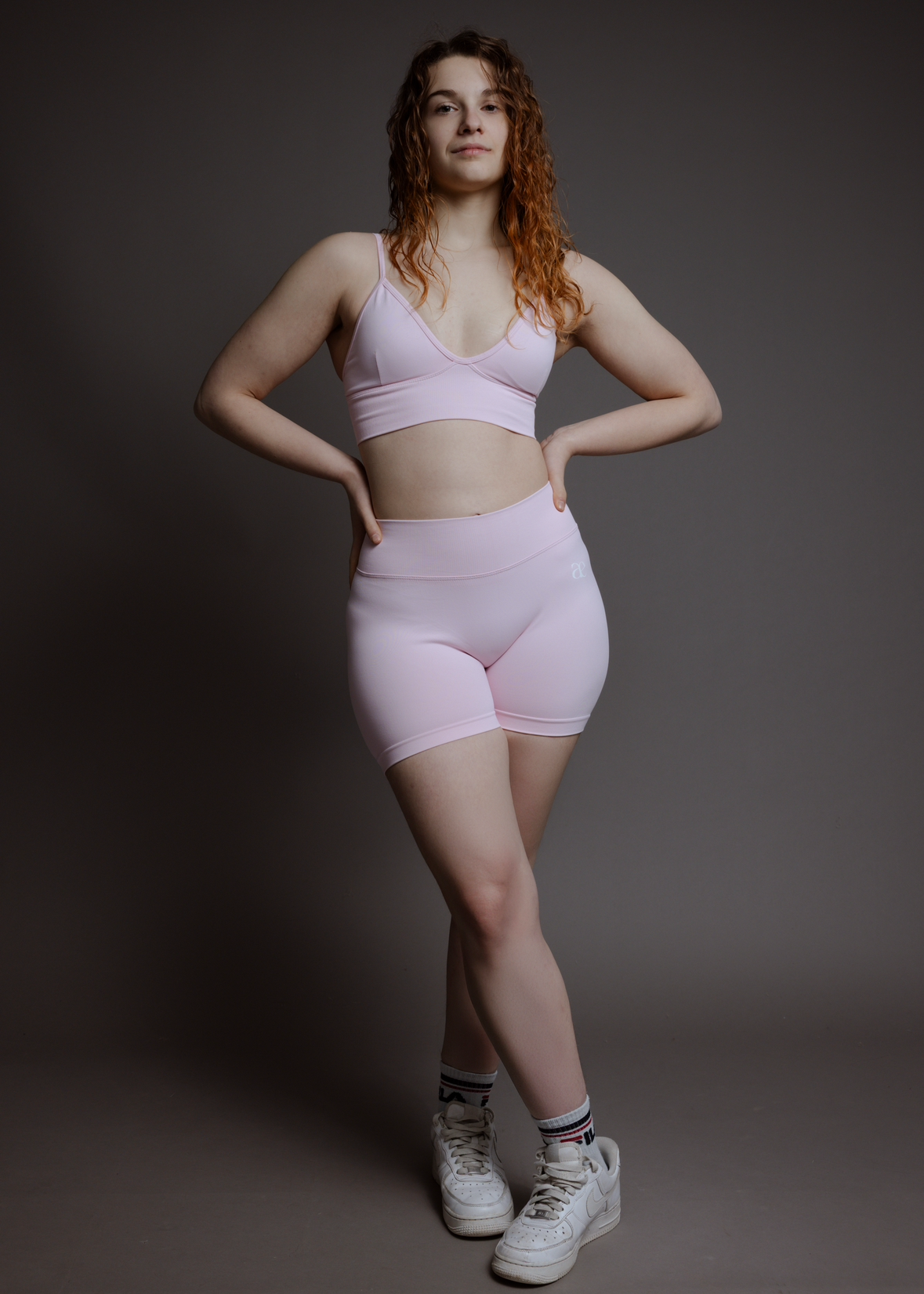 Balance Bra & Shorts | Berry Milk