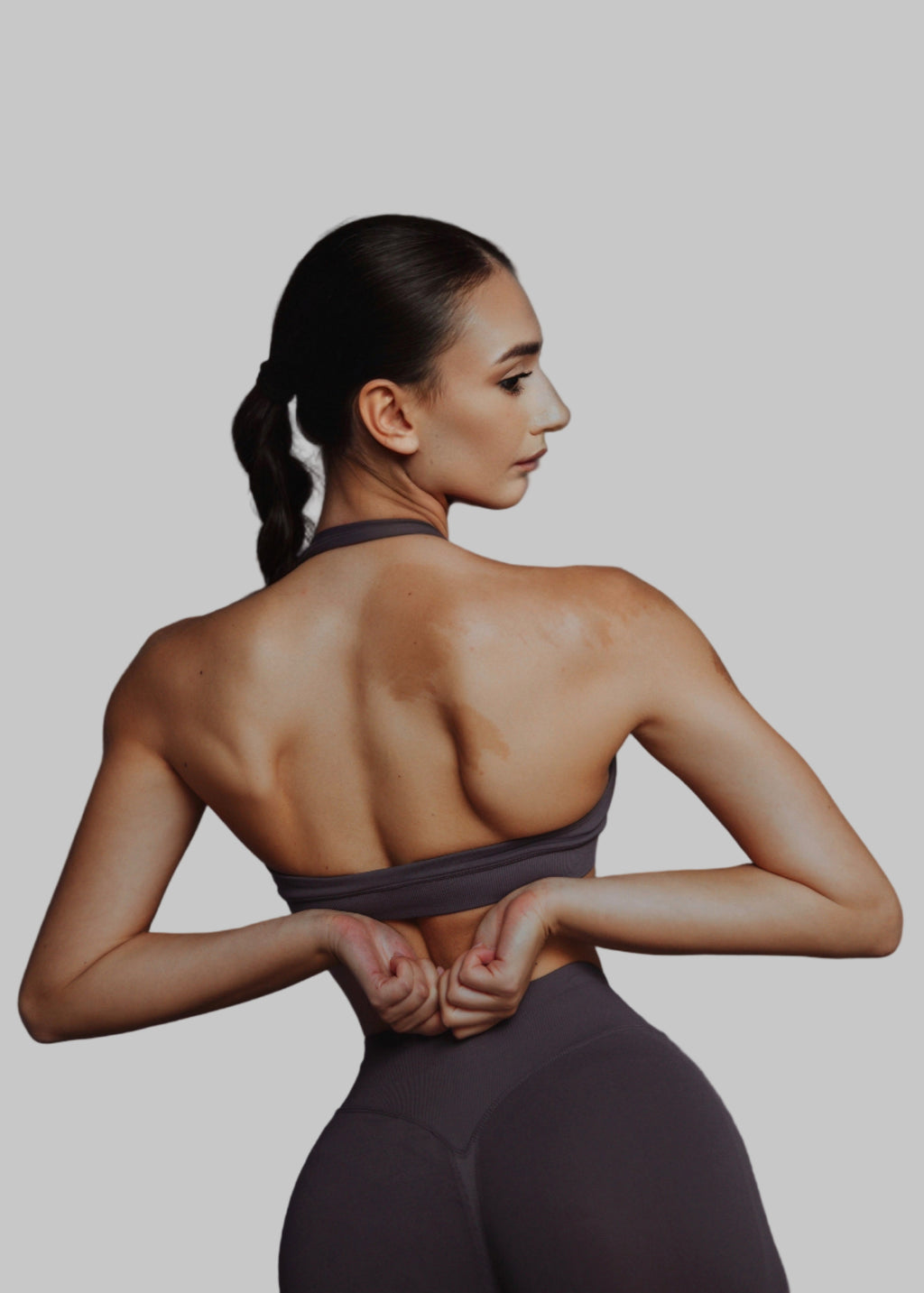 Core Bra | Mushroom Grey