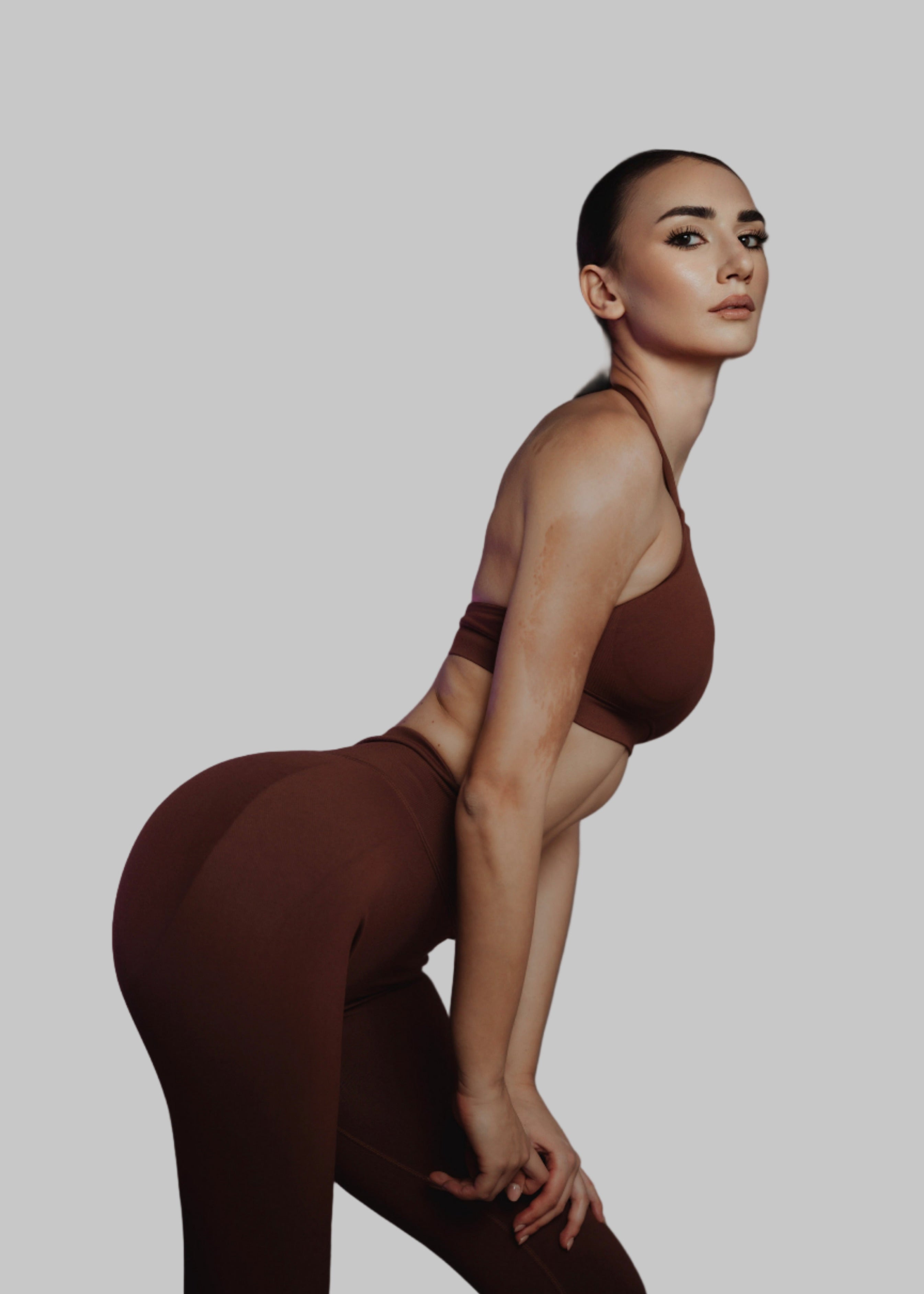 Core Bra & Leggings | Cocoa Bean