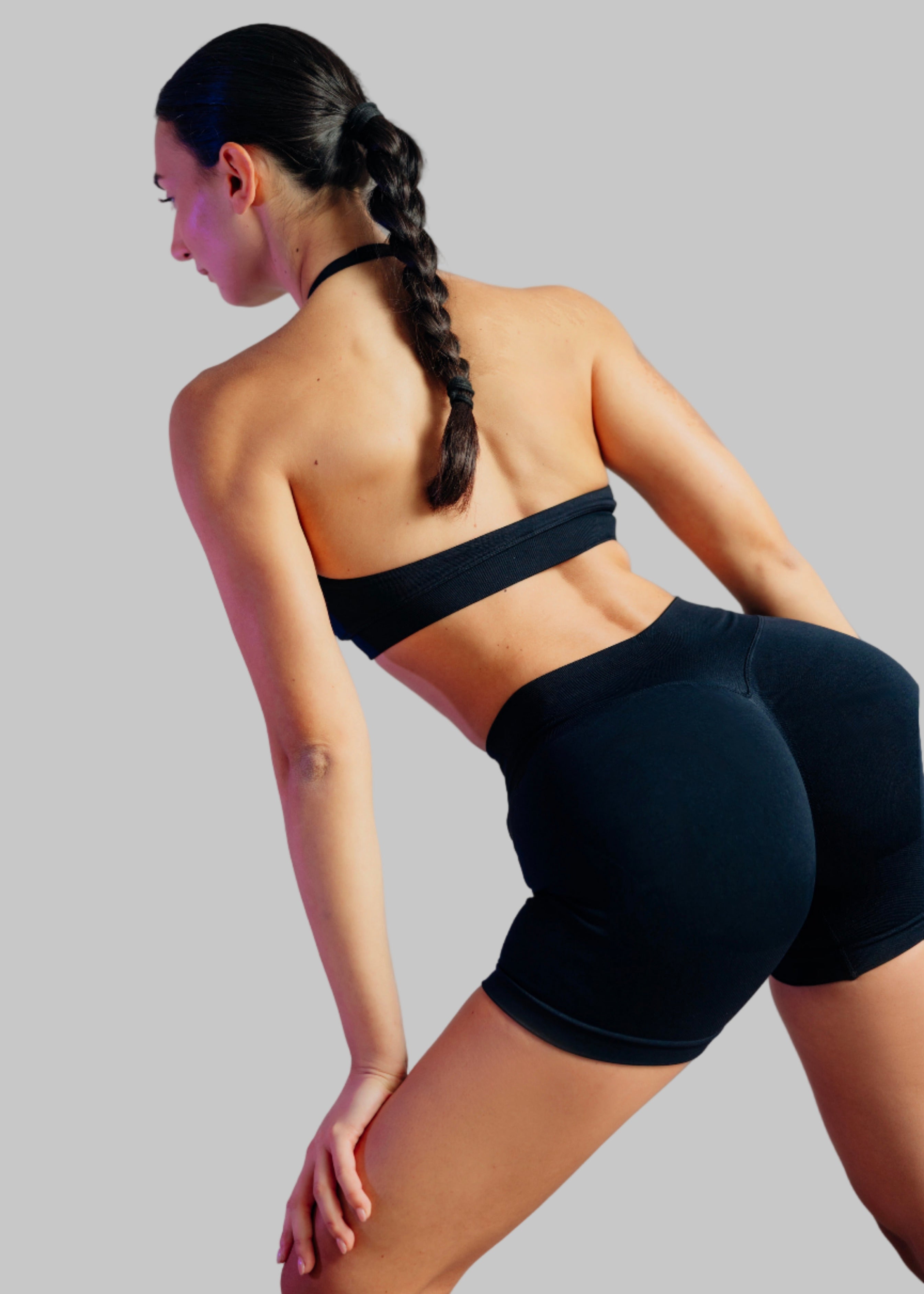 Core Bra & Shorts | Black